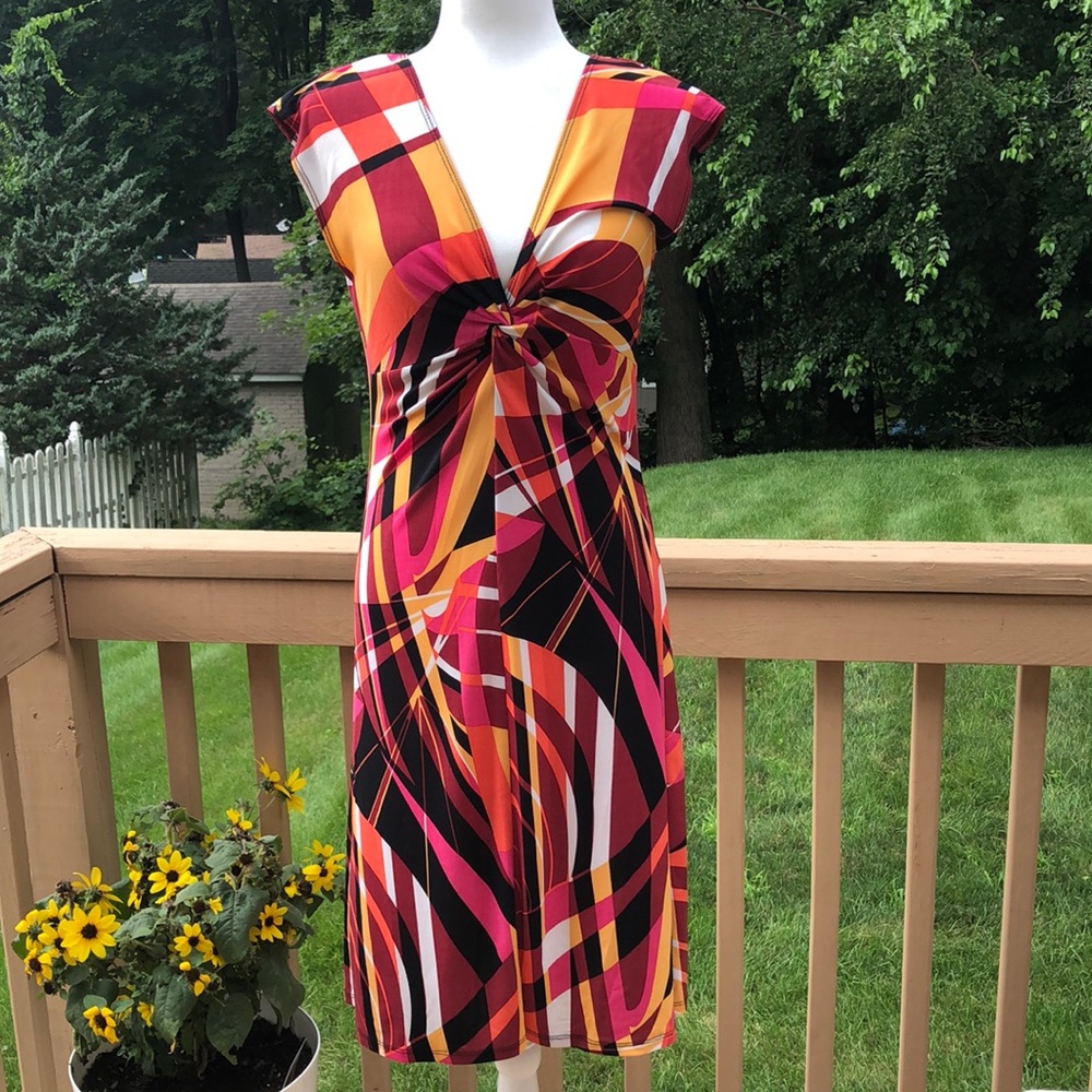 Blue Sage multicolor dress